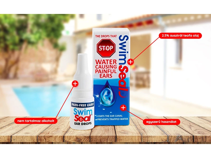 SwimSeal fülcsepp 7,5ml