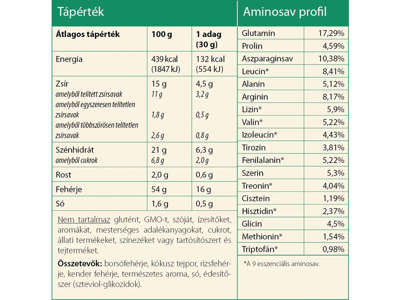 Vegan Prot3in Triplex Kókusz 540 g