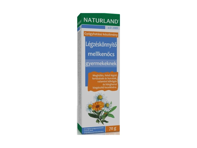 NL Légzéskönnyítő mellkenőcs gyermekeknek 70g