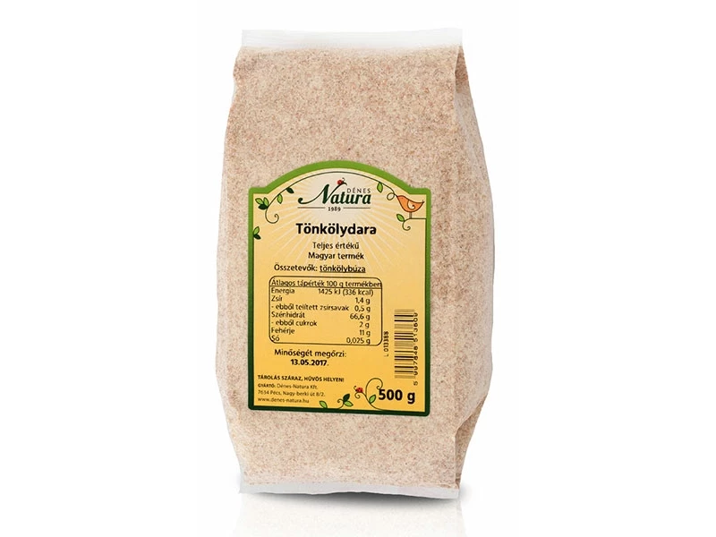 Tönkölydara teljes értékű 500 g (Dénes Natura)