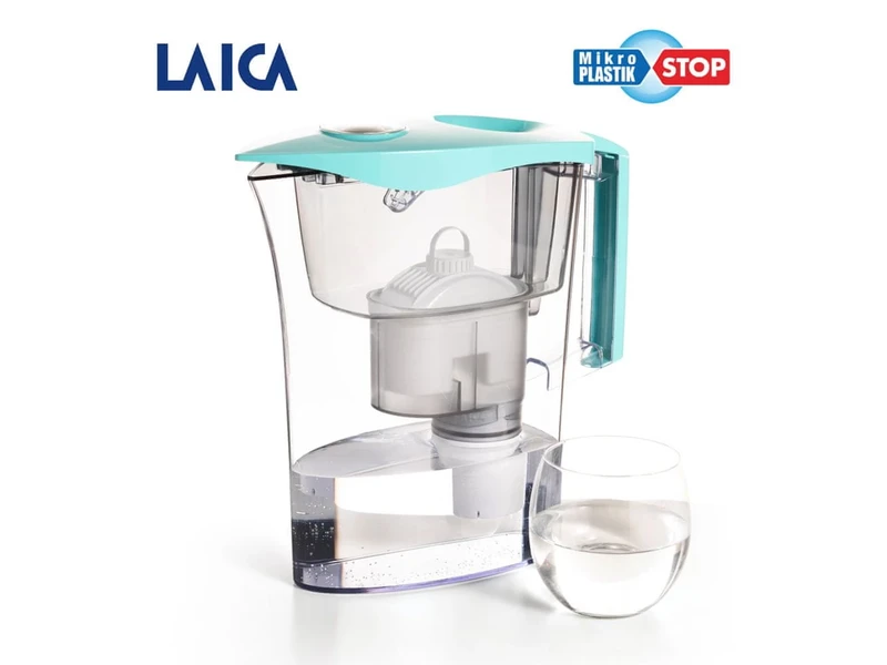 LAICA mikroplasztik- Stop vízszűrő kancsó mechanikus kijelzővel 1 db bi-flux