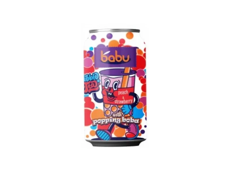 Babu Bubble Tea Barack-Eper 315 ml