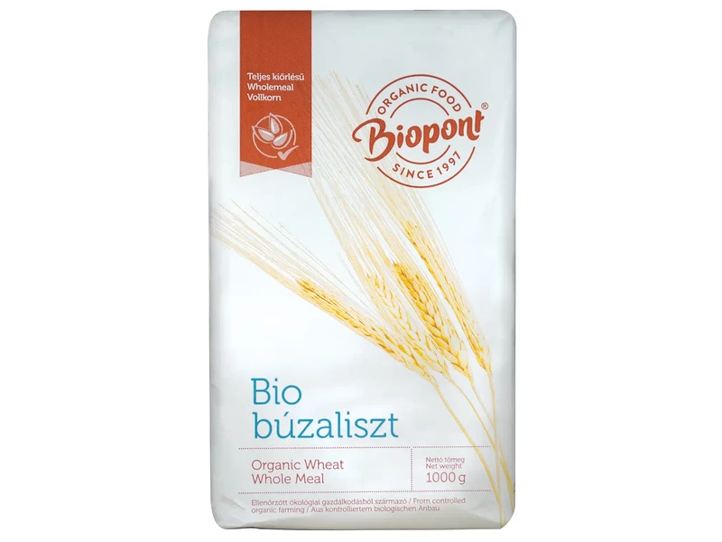 BIO búzaliszt, teljesőrlésű 1 kg