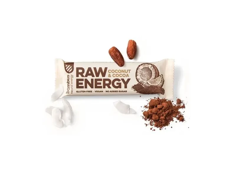Bombus Energy Kókusz és Kakaó szelet 50 g