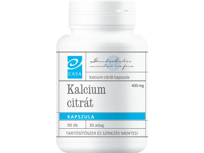 CASA Kalcium Citrát kapszula 90 db