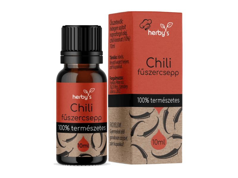 Herby's Chili fűszercsepp 10ml