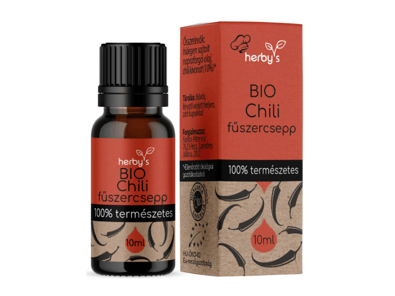 Herby's BIO Chili fűszercsepp 10ml