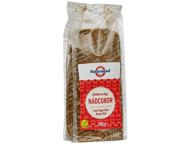 Naturmind Natúr Nádcukor lágy sötét barna 500 g
