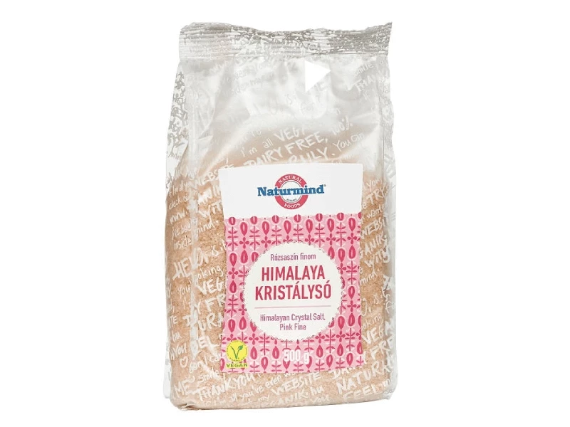 Naturmind Himalája só finom rózsaszín 500g