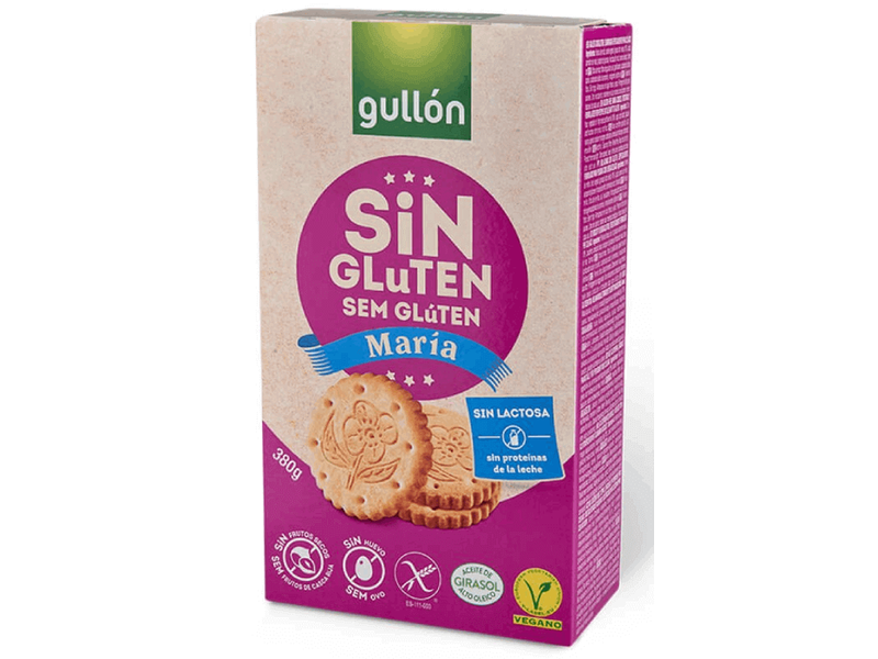 Gullon Maria gluténmentes keksz 380 g