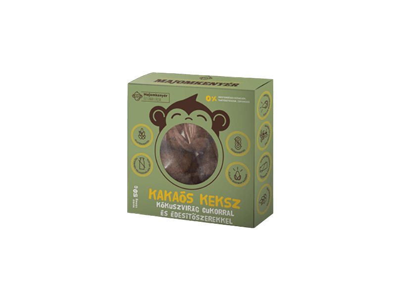 Majomkenyér Kakaós keksz 50g