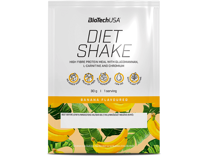BioTech USA Diet Shake - banán (30 g)