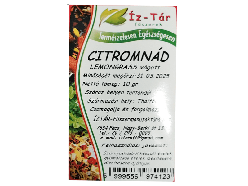 ÍZTÁR Citromnád vágott 10 g