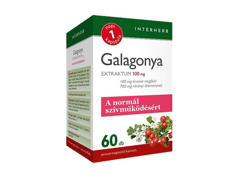 Interherb Galagonya Extraktum 60db