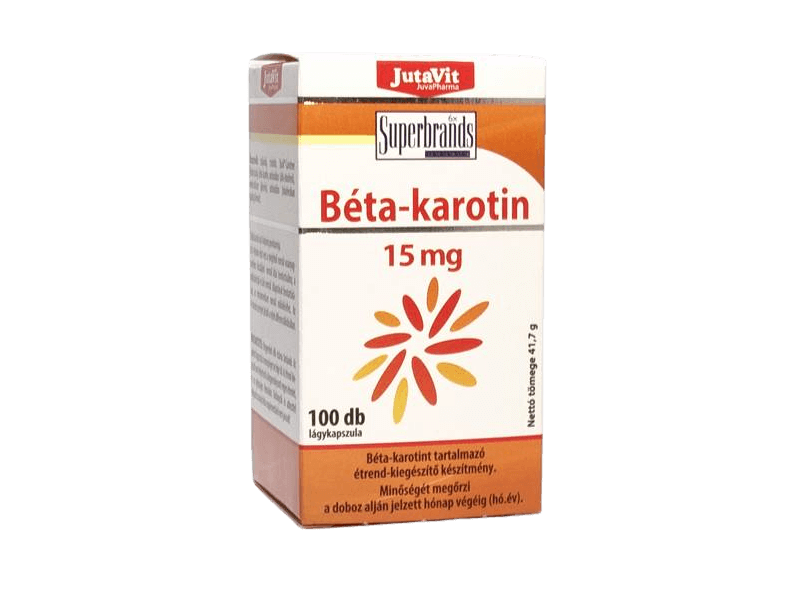 Jutavit Béta-karotin 15mg 100db