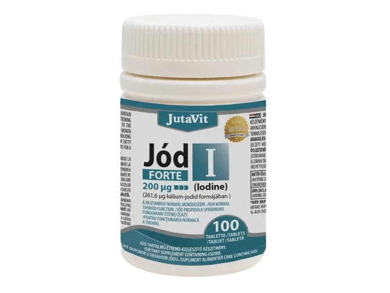 Jutavit jód forte tabletta 100db