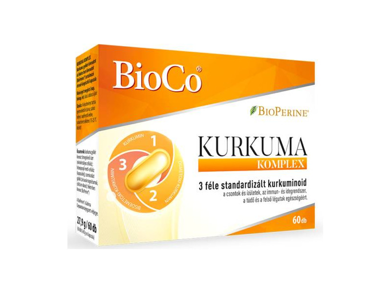 BioCo Kurkuma komplex kapszula 60db