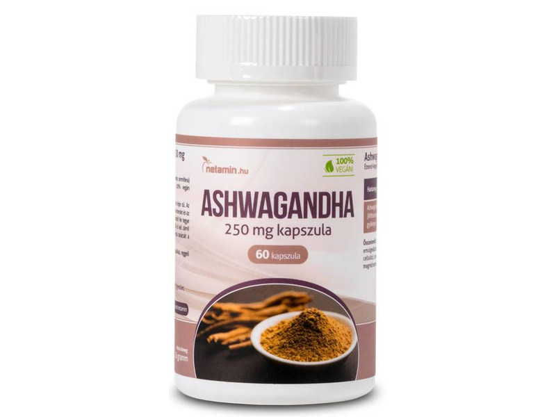 Netamin Ashwagandha kapszula 250 mg 60db