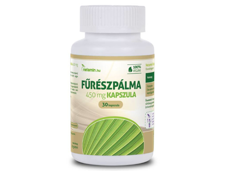 Netamin Fűrészpálma 450mg kapszula 30db