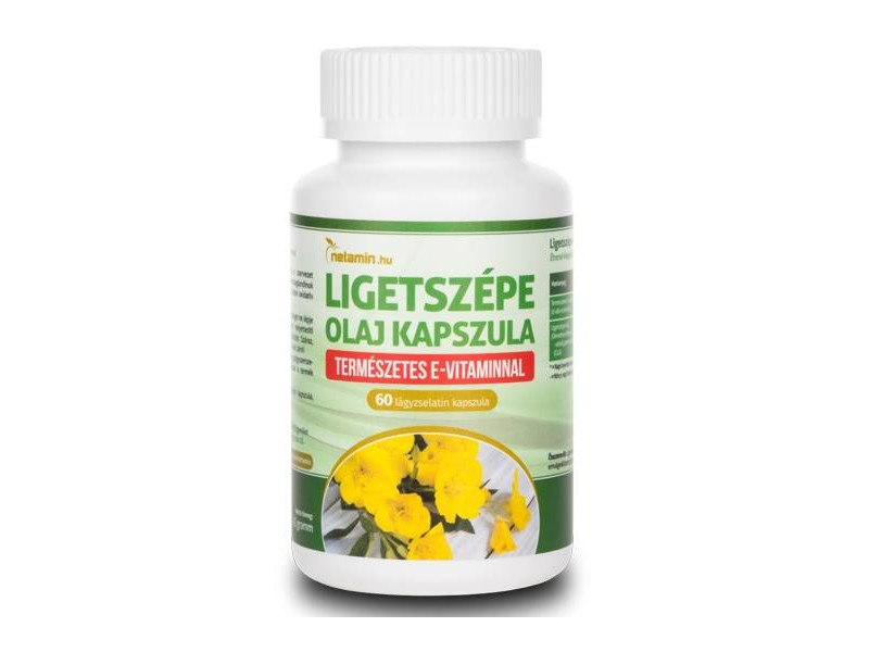 Netamin Ligetszépe olaj kapszula E-vitaminnal 60db
