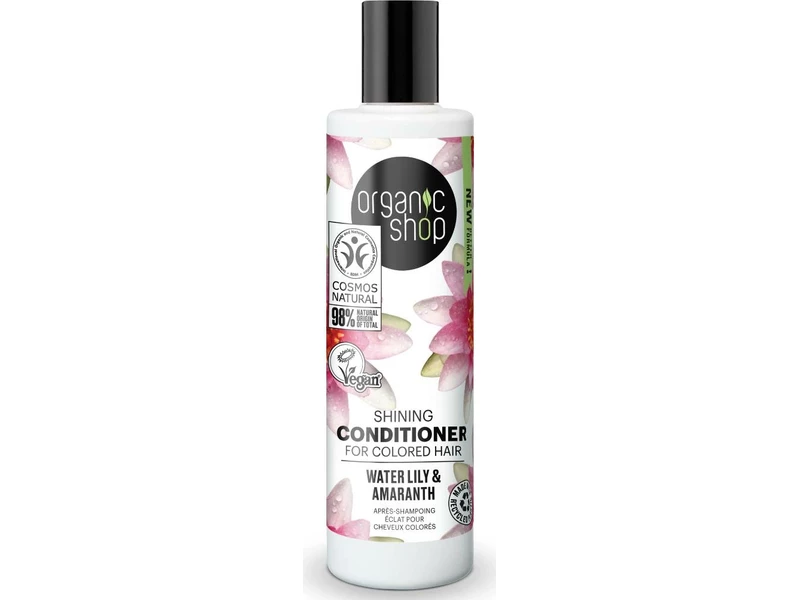 Organic Shop Shine hajkondicionáló vízililiommal és amaránttal 280ml