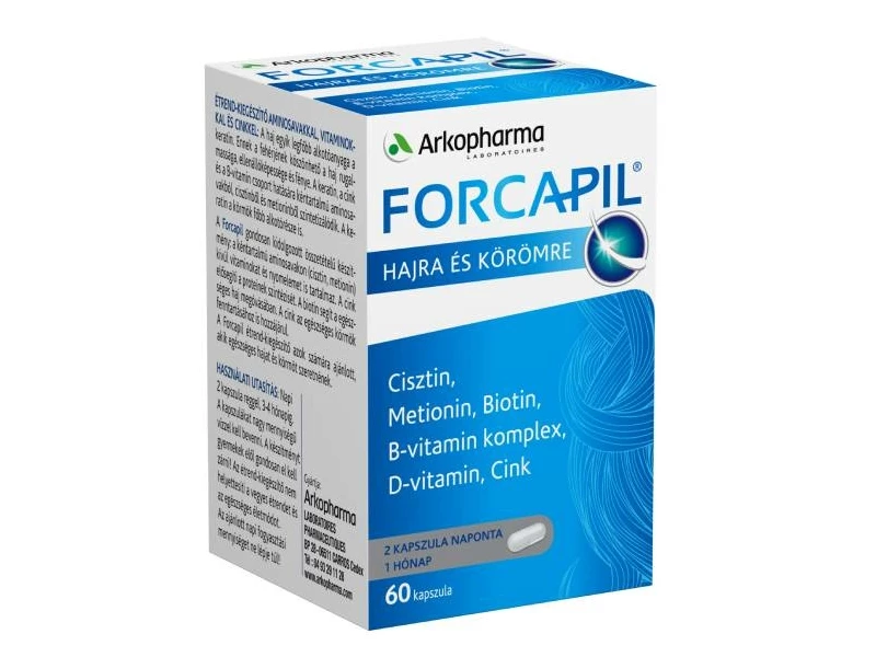 Forcapil kapszula 60db hajra és körömre
