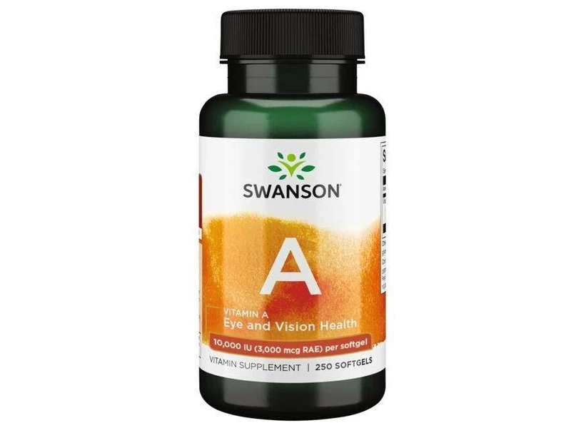 Swanson A-vitamin 10000 IU 250 db