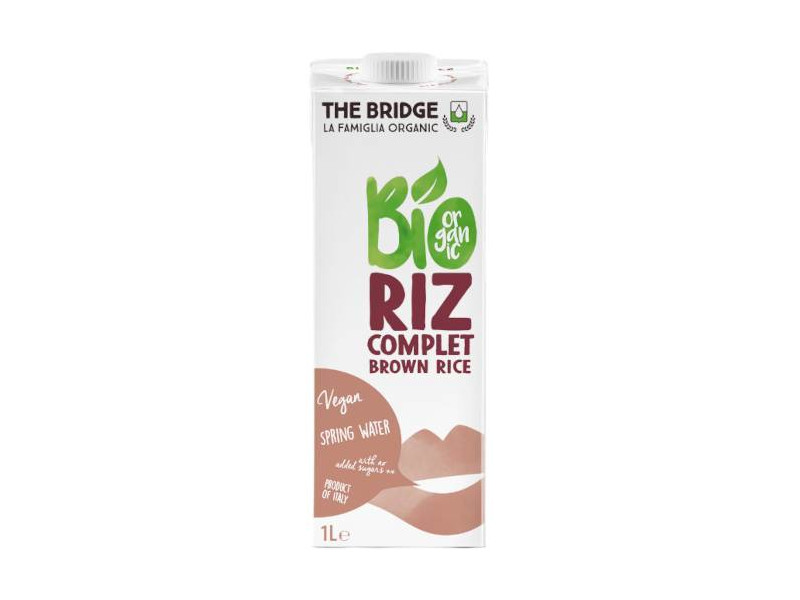 Bridge Bio Natúr Barna Rizsital 1000ml
