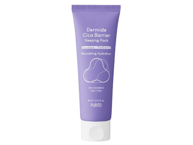 PURITO Dermide Cica Barrier éjszakai maszk 80ml