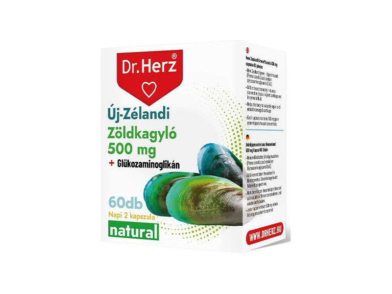 Dr. Herz Zöldkagyló kivonat 500mg 60db