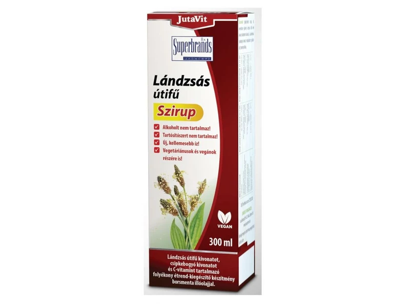 JutaVit Lándzsás útifű szirup 300 ml