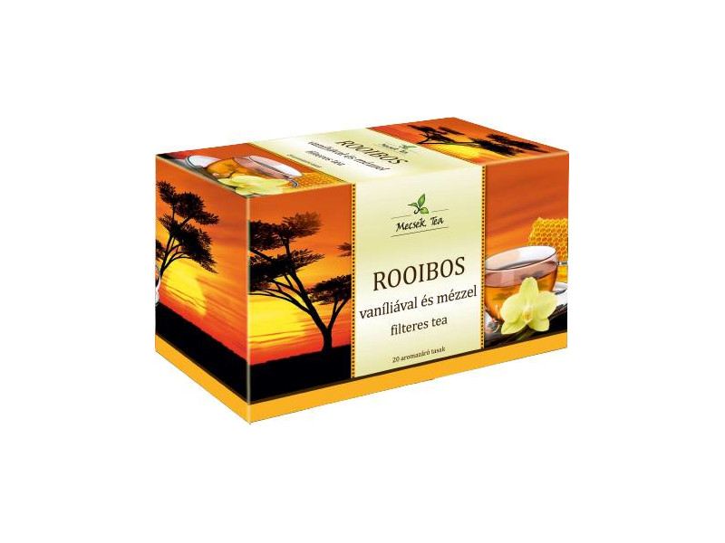 Mecsek Rooibos tea vaníliával és mézzel 20x1,5g
