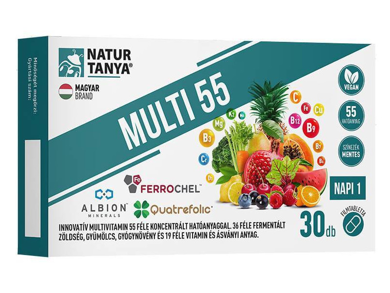 MULTI 55 Fermentált multivitamin 30db