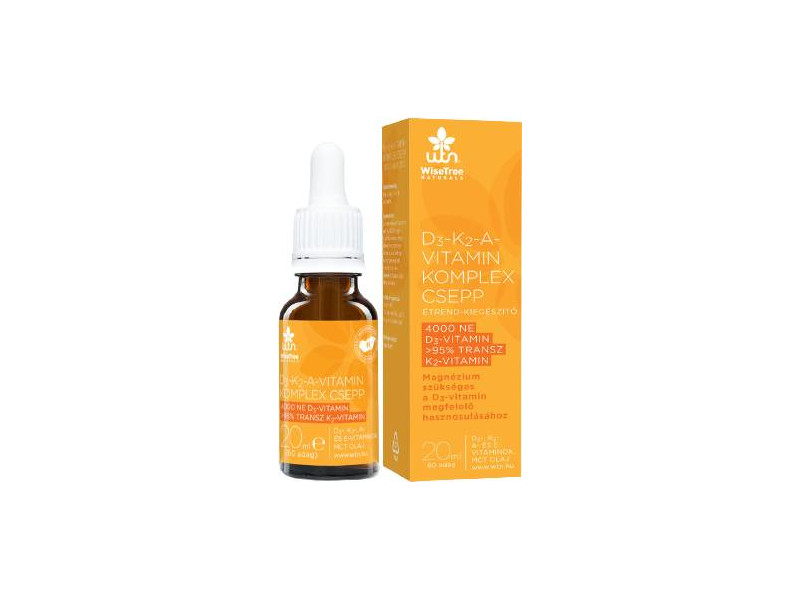 WTN D3-K2-A-Vitamin csepp 20ml