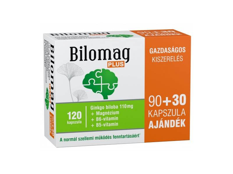 Bilomag Plus 110mg Ginkgo biloba 90+30db
