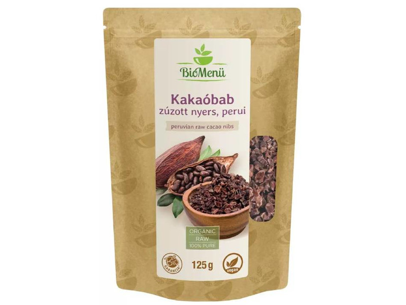 BIO KAKAÓBAB zúzott nyers perui 125 g