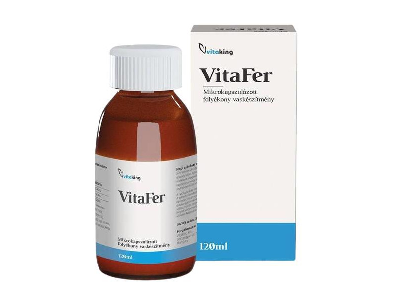 Vitafer Mikrokapszulás vas szirup (120ml)
