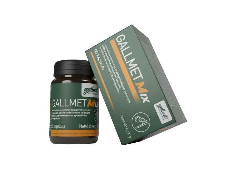 Gallmet M gyógynövény kapszula 60db