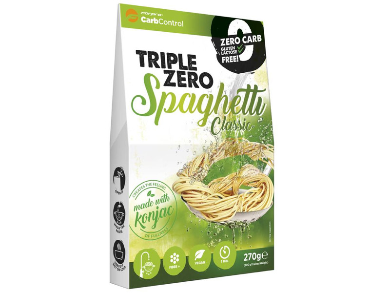 FORPRO TRIPLE ZERO PASTA SPAGHETTI 270g