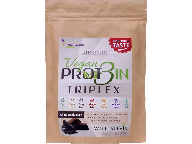 Vegan Prot3in Triplex Csokoládé 550g