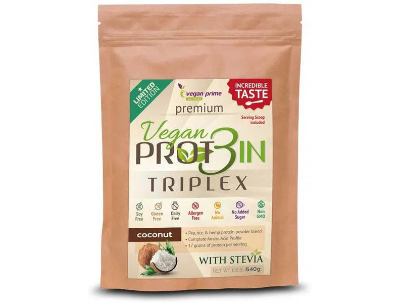 Vegan Prot3in Triplex Kókusz 540 g