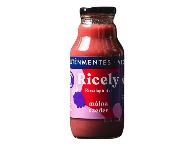 Ricely szeder-málna rizsalapú gyümölcsös ital 330ml