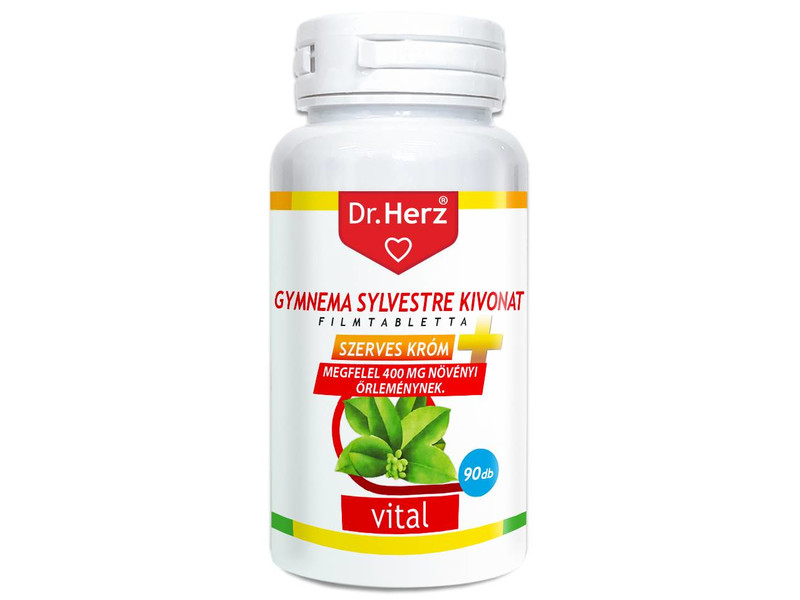 Dr.Herz Gymnema Sylvestre + Szerves króm tabletta 90 db