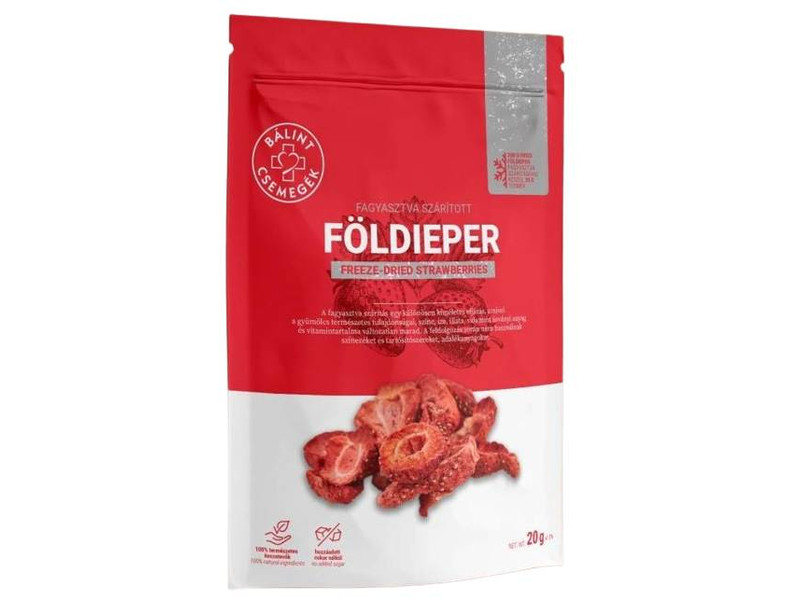 Bálint Csemege Fagyasztva szárított földieper 20g