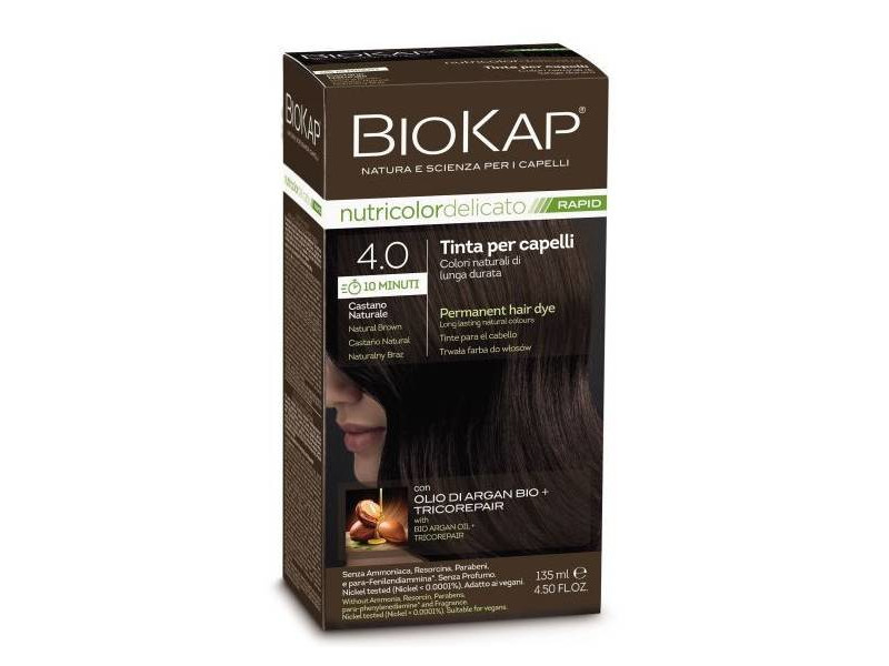 Nutricolor Rapid Tartós hajfesték Nr 4.0 Natural Brown