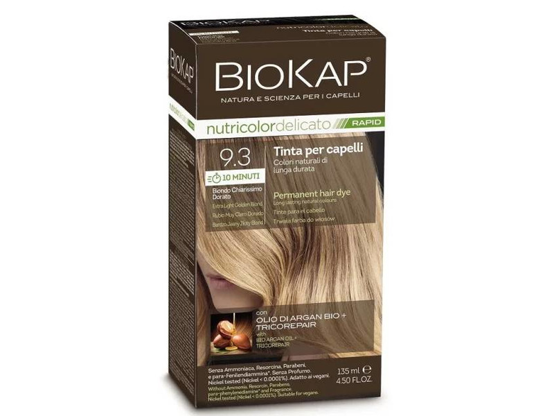 Nutricolor Rapid Tartós hajfesték Nr 9.3 Extra Light Blond