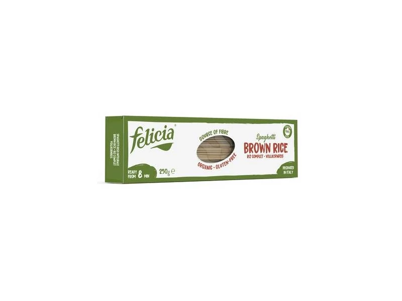 Felicia Bio Barnarizs spagetti gluténmentes tészta 250 g