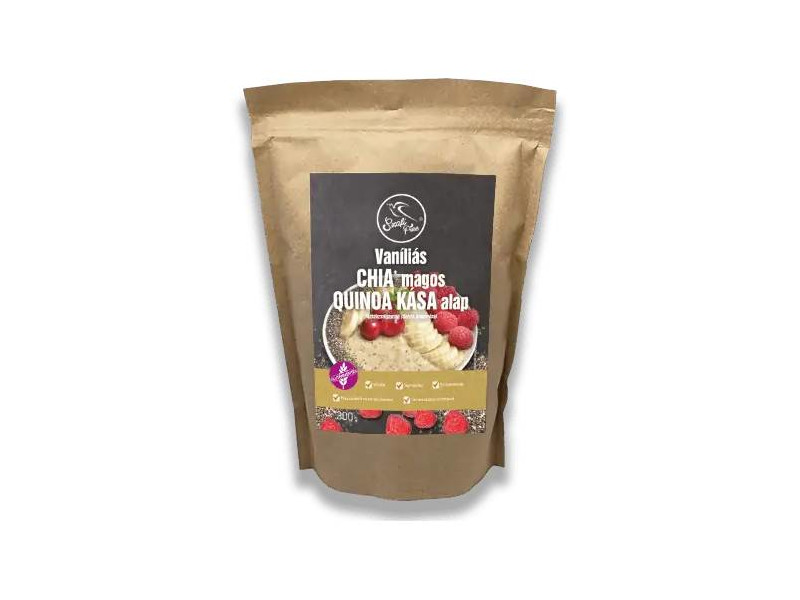 Szafi Free vaníliás chia magos quinoa kása alap (gluténmentes) 300g