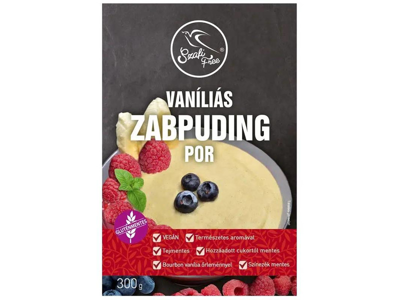 Szafi Free vaníliás zabpuding por (gluténmentes) 300 g