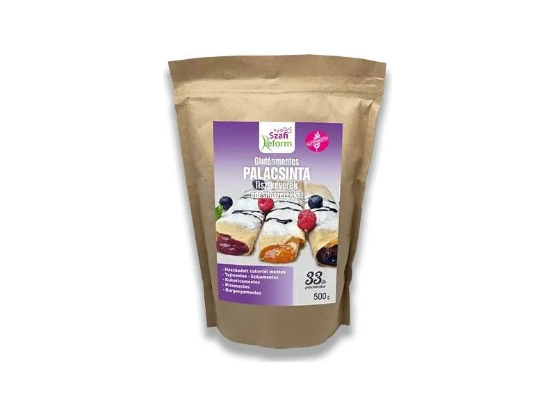 Szafi Reform szénhidrát-csökkentett palacsinta lisztkeverék (gluténmentes) 500g